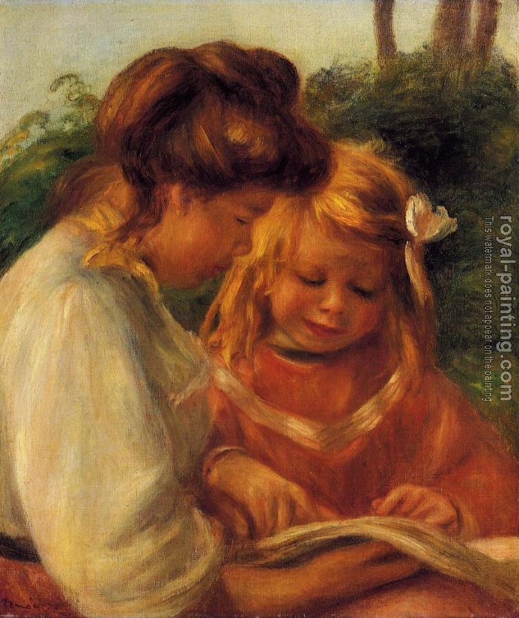 Pierre Auguste Renoir : The Alphabet, Jean and Gabrielle